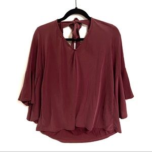 Green Envelope Los Angeles Blouse Size Medium